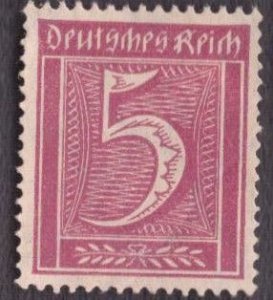 Germany 161 1922 MNG