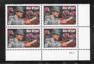 #3148 MNH Plate Block