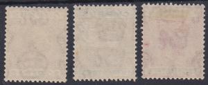 CYPRUS 1921 KGV 30PA 11/2PI AND 2PI WMK MULTI SCRIPT CA