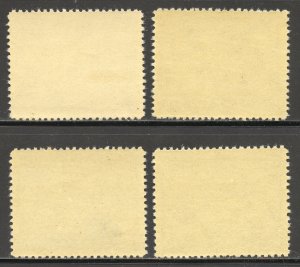 Poland Scott NB15-18 MNHOG - 1942 600th Anniversary of Lublin Set - SCV $3.25