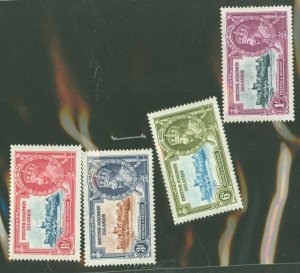 Solomon Islands (British Solomon Islands) #60-63 Unused Single (Complete Set) (Jubilee)