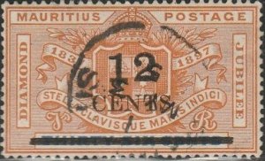 Mauritius, #127 Used From 1902