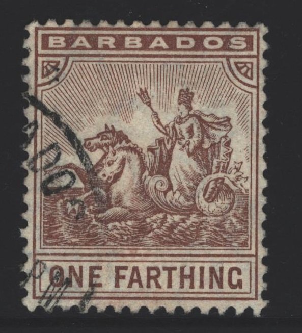 Barbados Sc#91 Used