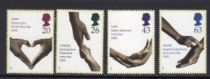 Great Britain #1814-7 1998 Never Hinged F151