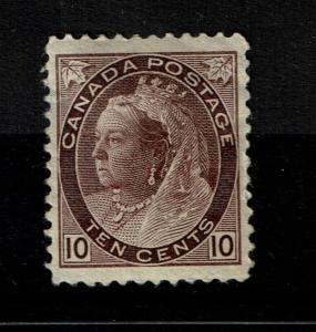 Canada SC# 83, Mint Hinged, small page remnant, small left gum thin - S2634