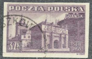 DYNAMITE Stamps: Poland Scott #372 (imperf) - USED