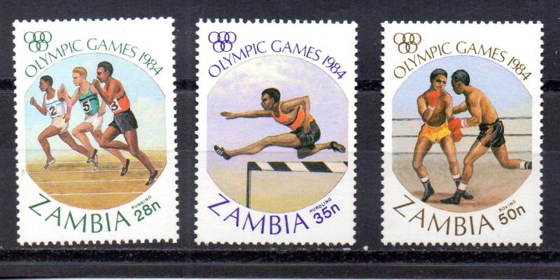 Zambia 305-307 MNH