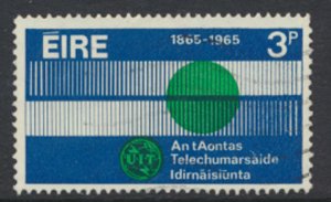 Ireland Eire SG 205 Sc# 198 Used  ITU Telecom  see details & scan            ...