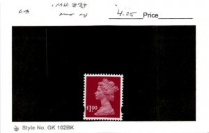 Great Britain, Postage Stamp, #MH373 Mint NH, 2004 Machins Queen (AB)