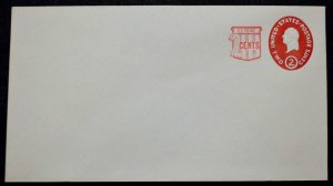 1958 US Sc. #U538 die 1 envelope, surcharged, mint, good shape, sealed flap