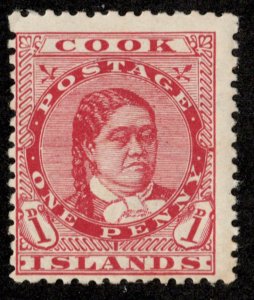 Cook Islands Scott 40 Unused hinged.