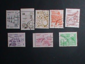 ​CUBA-INDUSTRIES AND PRODUCES OF CUBA FAMOUS USED STAMPS-SET-VERY FINE