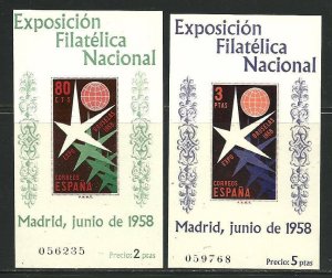 Spain # 877a-78a, Mint Never Hinge.    (1)