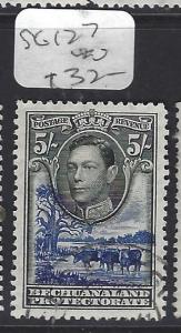 BECHUANALAND   (P2110B)  KGVI    COW   5/-   SG 127   VFU