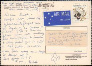 Australia, Picture Postcards, Butterflies