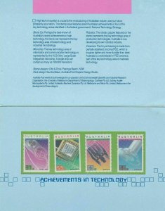 Australia Achievements in Tec Mint Never Hinged Presentation Stamps Pack R 16806