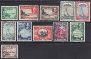 Bermuda #105-114 Mint Set