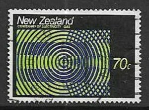 NEW ZEALAND SG1446 1988 70c CENTENARY OF ELECTRICITY USED 