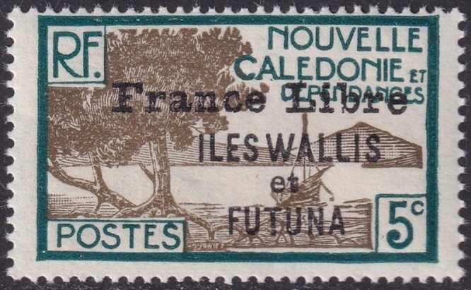Wallis & Futuna 1941 Sc 98 MNH**