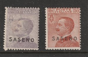 Saseno (Italy Occ Albania) x 2 MH