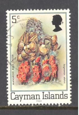 Cayman Islands Sc # 453 used  (DT)