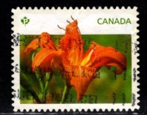 Canada - #2529 Daylillies Booklet   - Used