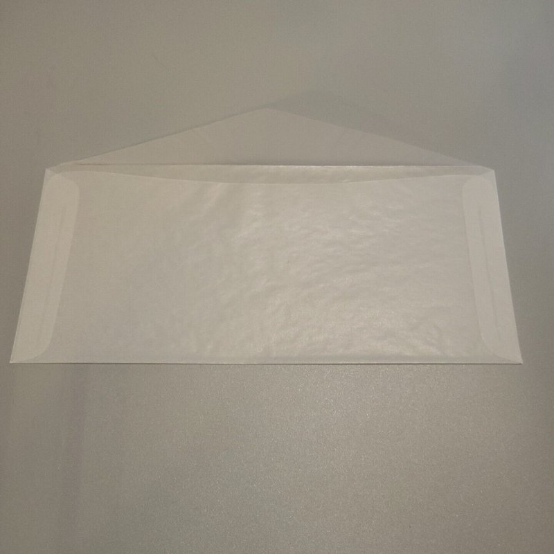 Westvaco # 10 Glassine Envelopes 4 1/8 x 9 1/2 Dealer Box of 500