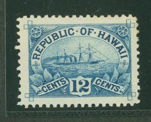 Hawaii #78 Unused Single