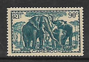 CAMEROUN  240   MINT HINGED ELEPHANTS ISSUE