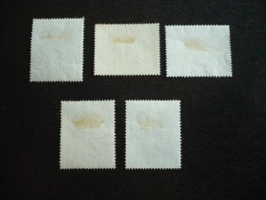 Stamps - Seychelles - Scott# 125,128,130,132,148 - Used Part Set of 5 Stamps