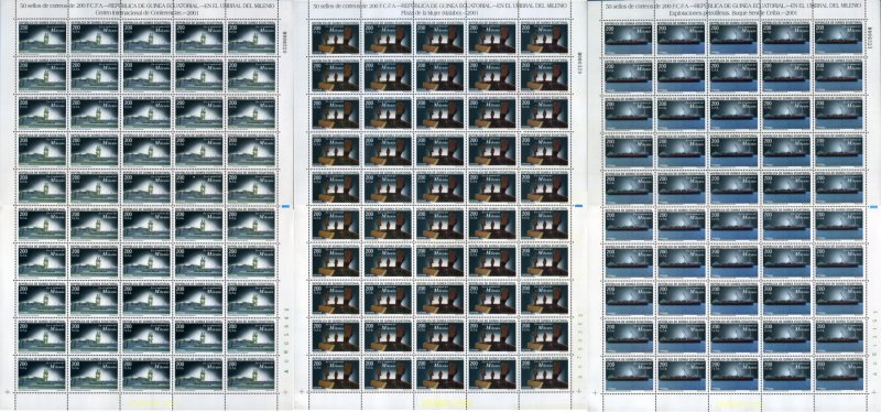 324041 MNH GUINEA ECUATORIAL 2002 EN EL UMBRAL DEL MILENIO