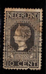 Netherlands Scott 93 used nicely centered stamp,
