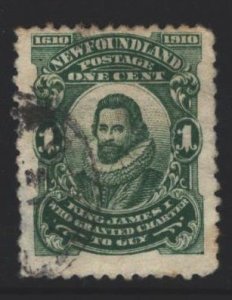 Newfoundland Sc#87 Used