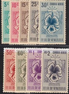 Venezuela 1953-1954 SC C500-C508 LH Set 