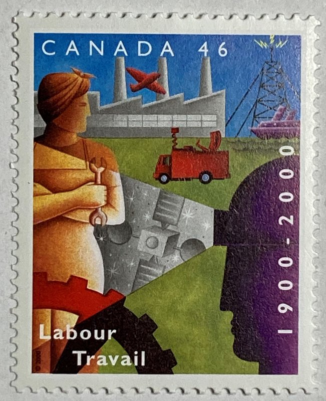 CANADA 2000 #1866 Department of Labour Centennial - MNH