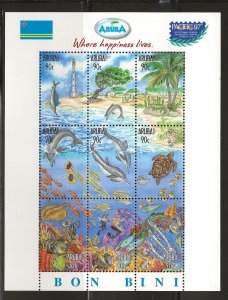 ARUBA   SC # 150 a-i    MNH