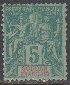 French Sudan 6 MH CV $12.00