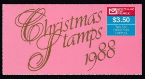 New Zealand 908 Christmas Booklet MNH VF