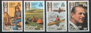 1981 Falkland Islands 329-332 Prince Philip