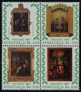 Venezuela 1396 MNH Christmas, Art