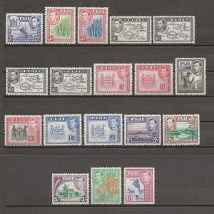 FIJI 1938/55 SG 249/66b MINT Cat £389