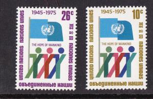 UN - NY # 260-261, 30th Anniversary, LH