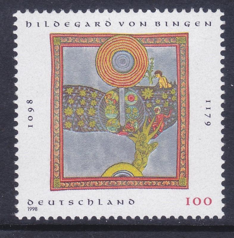 Germany 1998 MNH 1998 Hildegard von Bingen - Christian Mystic Issue Very Fine
