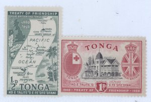 Tonga, Scott #94-95, MNH