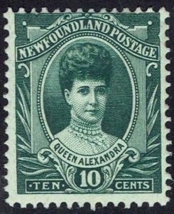 NEWFOUNDLAND 1911 CORONATION ISSUE 10C QUEEN ALEXANDRA