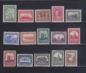 Newfoundland 145-159 Set MNH Various