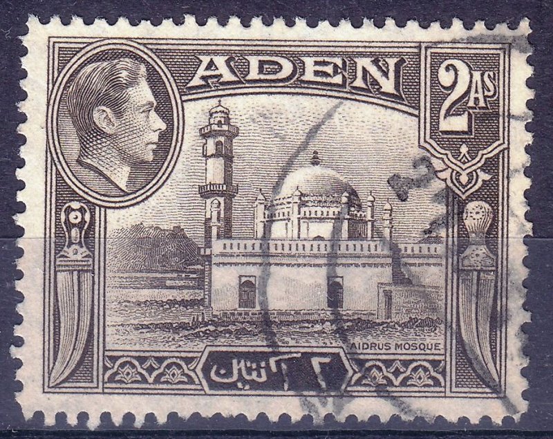 Aden - #20 - 1939/48 - VFU - KGVI - CV$0.25