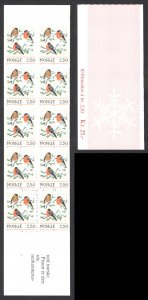 Norway Sc# 872a MNH Complete Booklet 1985 2.50k Christmas