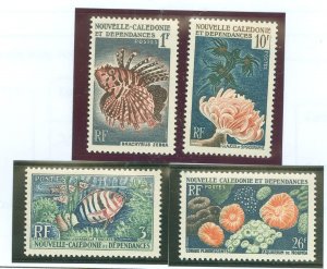 New Caledonia #307-310 Mint (NH) Single