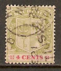Mauritius   #140  used  (1910)